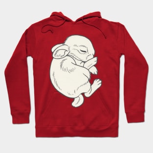 Baby Hase rosa Hoodie